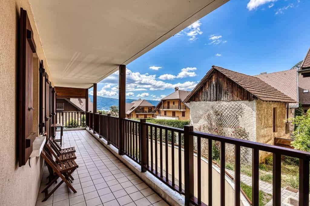 Charmant Appartement Lac D'Annecy / Ski - 6 Pers Menthon-Saint-Bernard Exterior foto