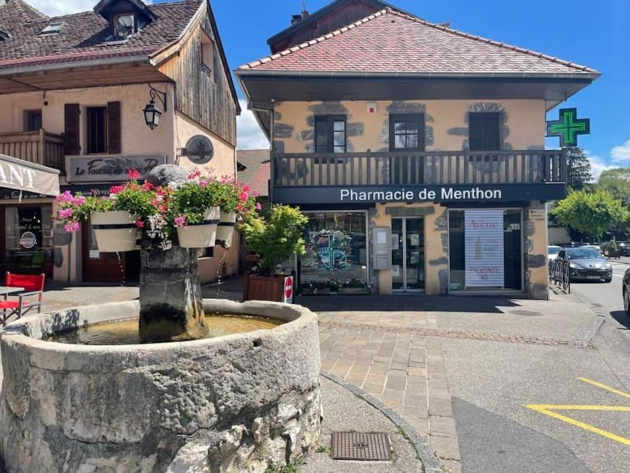 Charmant Appartement Lac D'Annecy / Ski - 6 Pers Menthon-Saint-Bernard Exterior foto